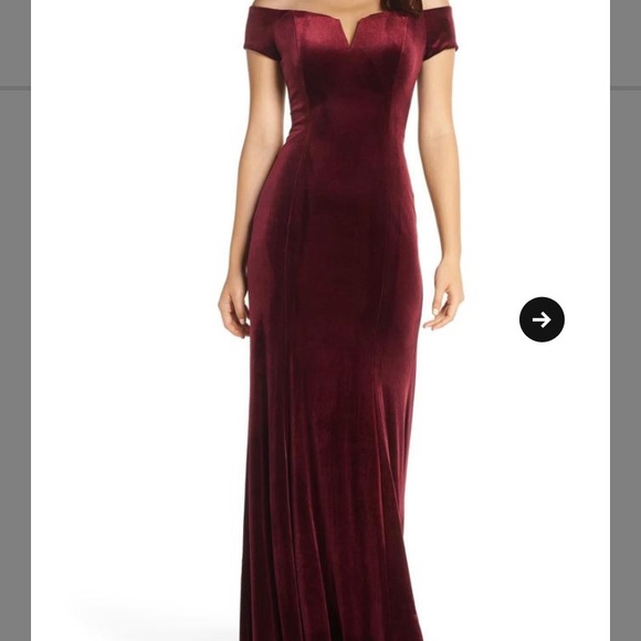 vince camuto burgundy dress